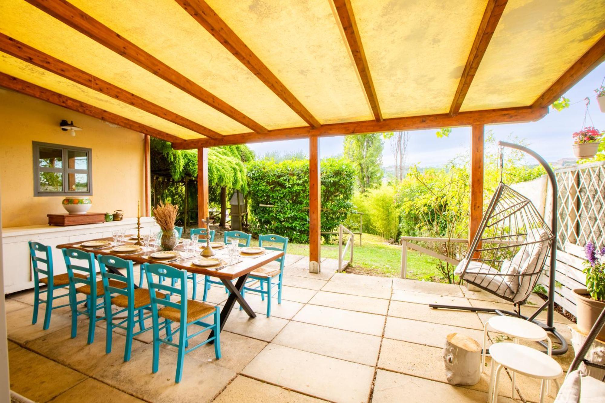 Grande Villa Storica Per Vacanze Con Giardino Privato E Piscina Ostra Zewnętrze zdjęcie